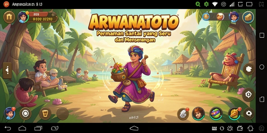 Tampilan menarik dari gameplay ARWANATOTO yang menyenangkan.