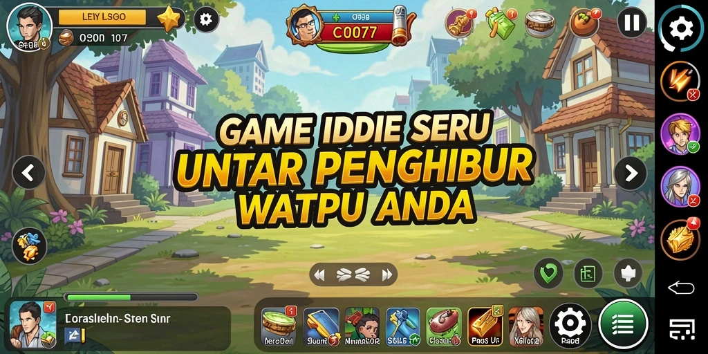 Tampilan gameplay C0077 yang menarik dan menyenangkan.