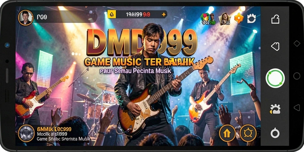 Tampilan gameplay DMD999 yang seru dan interaktif.