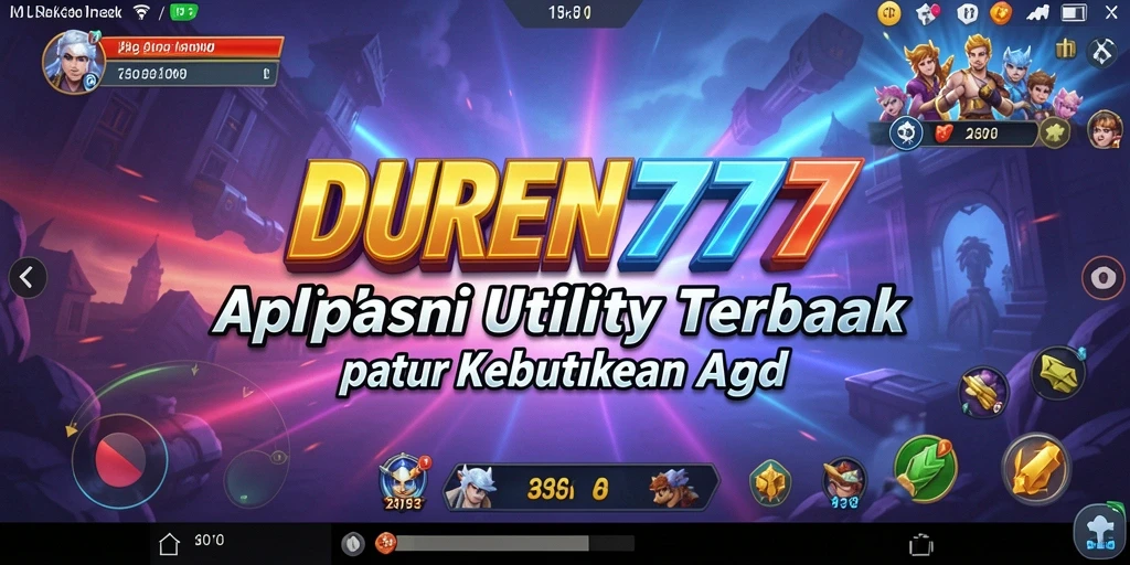 Tampilan antarmuka utama DUREN777 yang intuitif dan praktis.