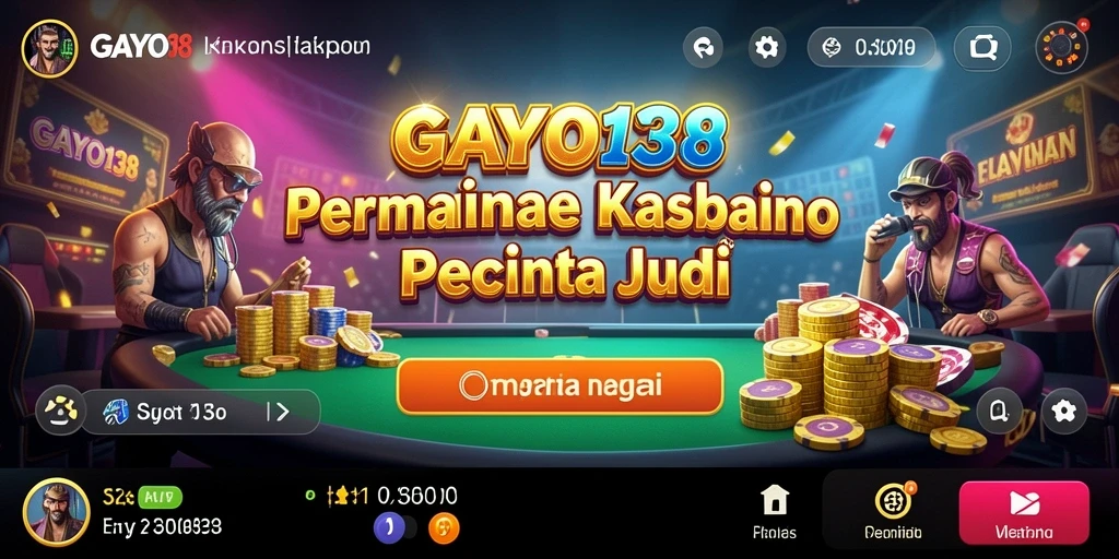 Tampilan gameplay GAYO138 yang menarik dan penuh aksi.
