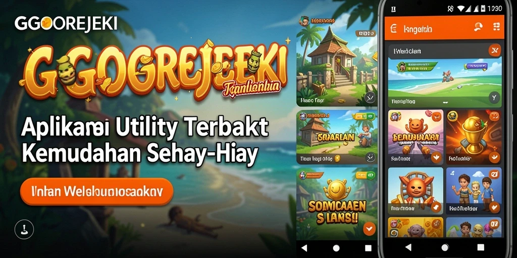 Tampilan antarmuka GOGOREJEKI yang menarik dan intuitif.