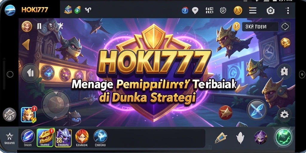 Tampilan seru gameplay HOKI777 yang penuh strategi.