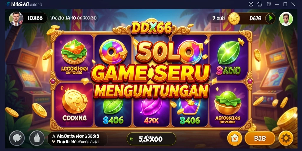 Gameplay menarik IDX66 dengan berbagai tema slot.