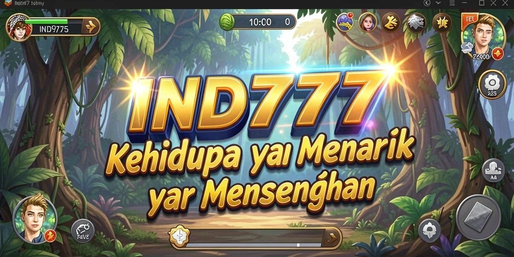 Screenshot IND777 menampilkan momen gameplay yang seru dan interaktif.
