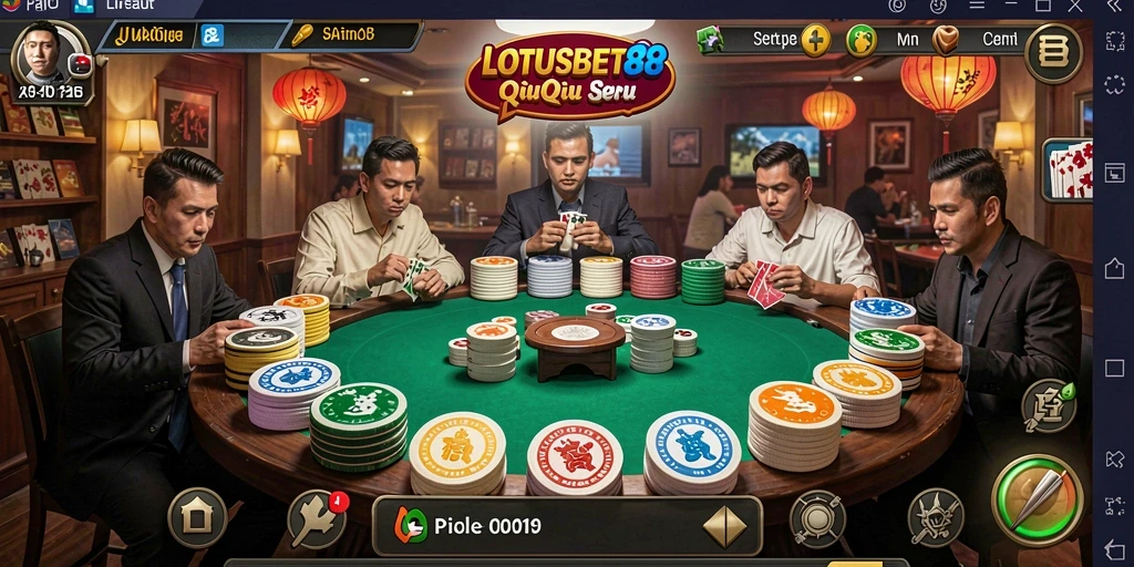 Tampilan gameplay LOTUSBET88 yang seru dan dinamis.