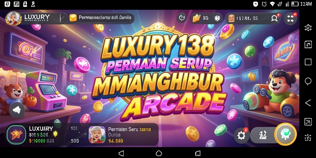 Tampilan gameplay LUXURY138 yang seru dan menantang.