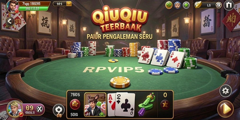 Tampilan seru gameplay RPVIP5 dengan pemain berkompetisi.