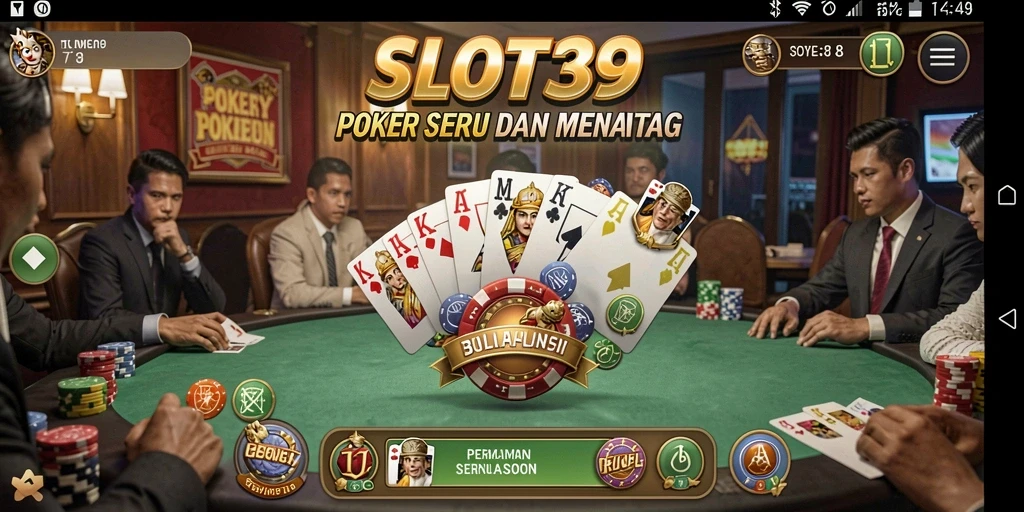 Tampilan gameplay SLOT39 yang mengasyikkan dan mendebarkan.