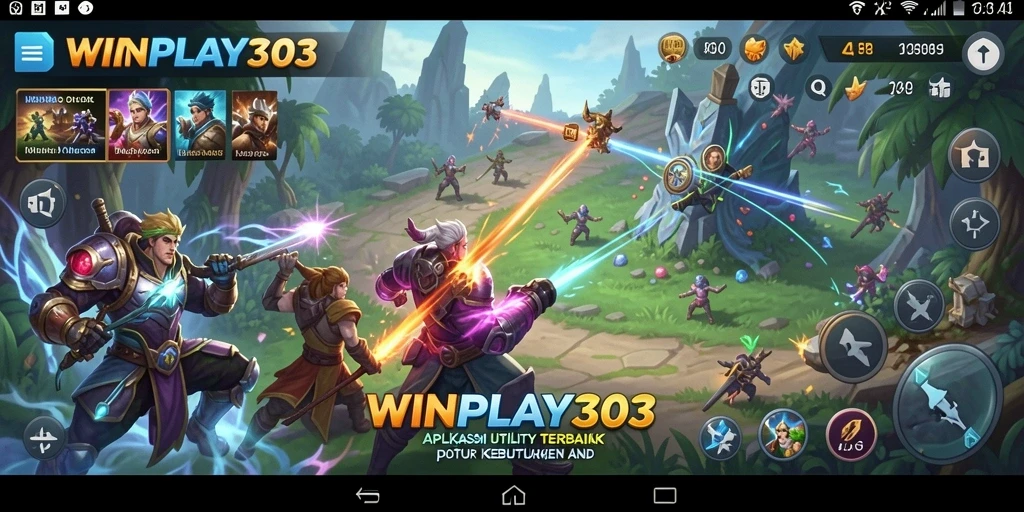 Tangkapan layar aplikasi WINPLAY303 menunjukkan fitur manajemen tugas yang efisien.